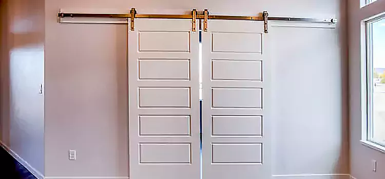 Glass Barn Door with Installation Hardware Kit Culver City
